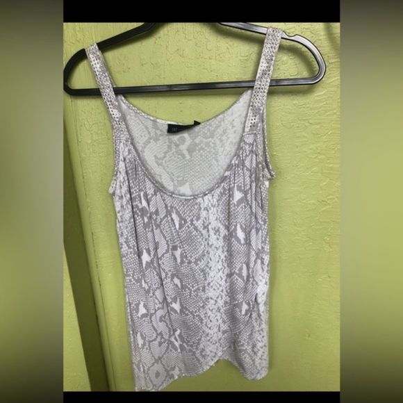 185. INC Snakeskin Pattern Top (M) - Picture 3 of 8